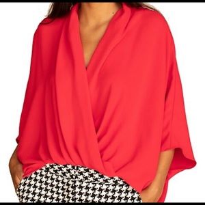 Trina Turk Concourse Twisted Drape Top